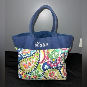 Pottery Barn for Teen “Katie” embroidered Tote